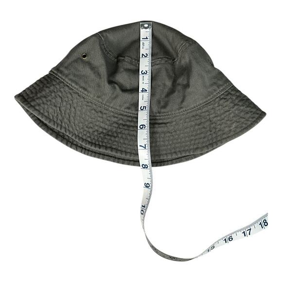 Gelante Solid Army Green Bucket Hat 100% Cotton Size Small/Medium Outdoors - Picture 9 of 9